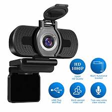 HD 1080P Webcam Mini Computer PC WebCamera with Microphone Rotatable Cameras for Live Broadcast Video Calling Conference Work
